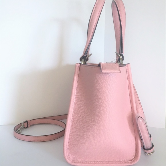 Coach Crosby Carryall Crossbody Bag Blush Leather - Picture 6 of 8